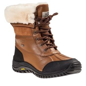 Ugg ADIRONDACK II SNOW BOOT TAN LEATHER